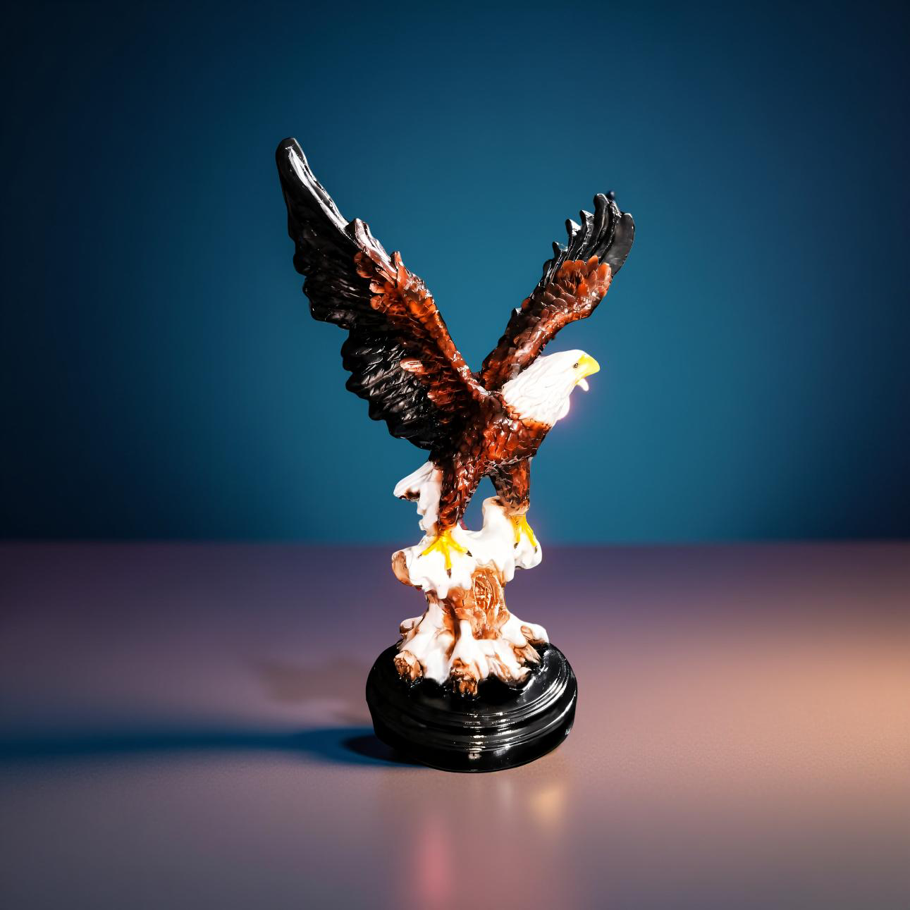 Majestic Flight – American Eagle Table Sculpture