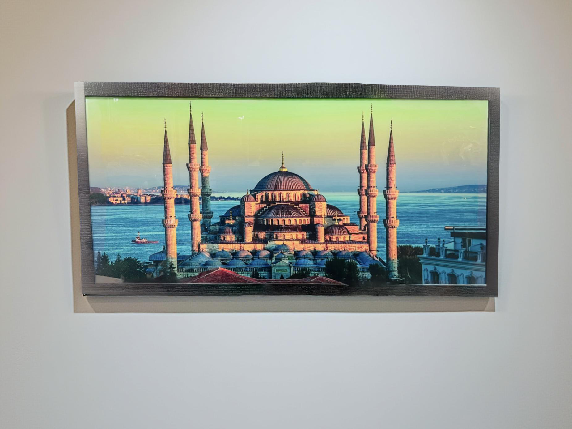 Sunset Serenity – Blue Mosque Istanbul Wall Frame