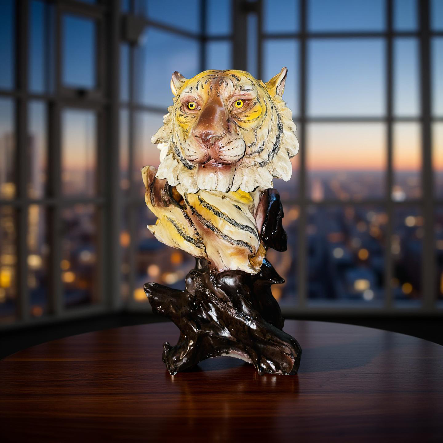 🐯 Majestic Tiger Bust Sculpture