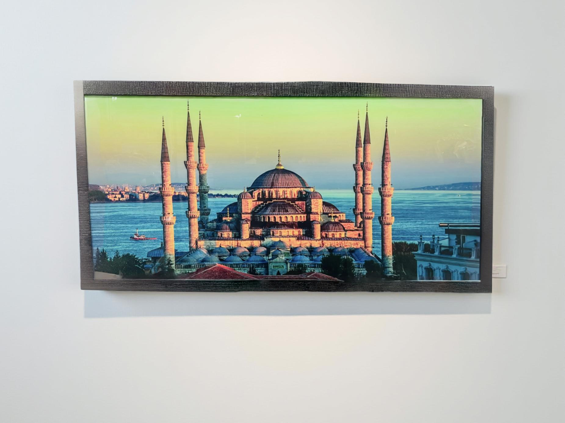 Sunset Serenity – Blue Mosque Istanbul Wall Frame