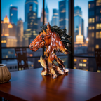 Majestic Horse Head Sculpture 🐎✨