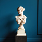 Diana of the Skyline – Marble Goddess Bust