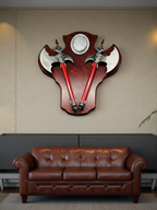 Twin Battle Axe Wall Décor