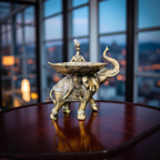 Royal Caravan – Tribal Elephant Bowl Figurine