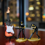 Symphony Musician Figurines with Guitar Accent