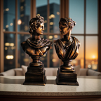 Apollo & Diana – The Divine Duo Sculpture Set