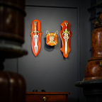 Sword and shield wall set