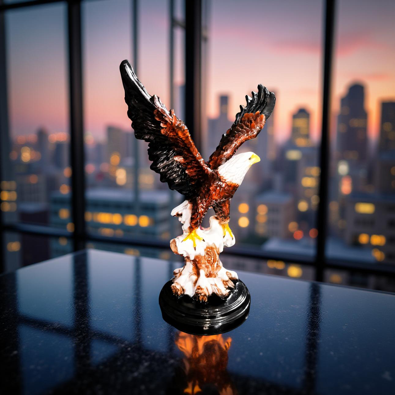 Majestic Flight – American Eagle Table Sculpture
