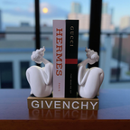 Abstract Thinker Bookends