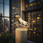 Summit Roar – Majestic Lion Figurine