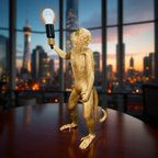 Golden Monkey Lamp – Standing Edition