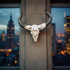 Bull Skull Wall Decor