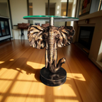 Majestic Trunk – Elephant Accent Coffee Table