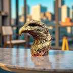 Eagle’s Vigil – Majestic Eagle Head Bust
