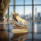Summit Roar – Majestic Lion Figurine