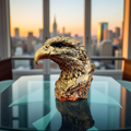 Eagle’s Vigil – Majestic Eagle Head Bust