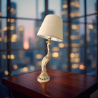 Royal Peacock Lamp – Elegant Table Decor