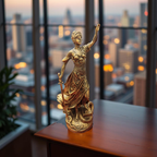 Golden Lady Justice – Symbol of Truth & Balance