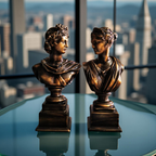 Apollo & Diana – The Divine Duo Sculpture Set