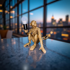 Golden Monkey Lamp