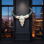Bull Skull Wall Decor