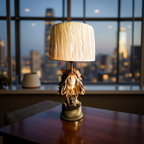 Native Chief Resin Table Lamp