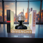 Resin Bust Bookend – Minimalist Face Sculpture