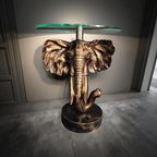 Majestic Trunk – Elephant Accent Coffee Table