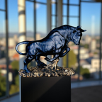 Titan Bull – Power & Prosperity Sculpture