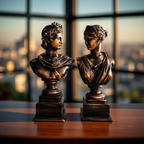 Apollo & Diana – The Divine Duo Sculpture Set