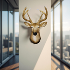 Majestic Stag Wall Sculpture