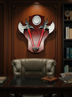Twin Battle Axe Wall Décor