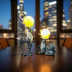 Deer Harmony Lamp Set