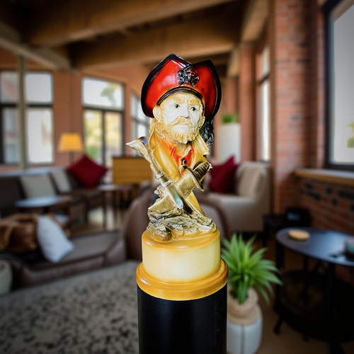 Captain’s Gaze – Pirate Bust Statue