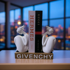 Abstract Thinker Bookends