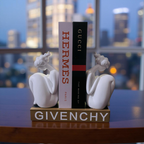 Abstract Thinker Bookends