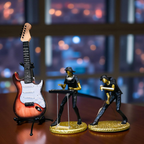 Symphony Musician Figurines with Guitar Accent