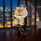 🐯 Majestic Tiger Bust Sculpture