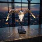 Ridgehorn Relic – Ram Skull Sculpture