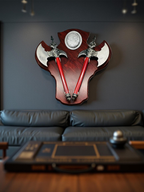 Twin Battle Axe Wall Décor