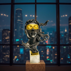 Serenity Woman Bust Sculpture