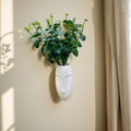 Abstract Face Wall Vase