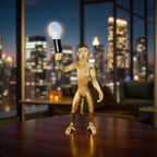 Golden Monkey Lamp – Standing Edition