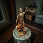 Golden Lady Justice – Symbol of Truth & Balance