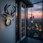Golden Majesty Deer Wall Mount