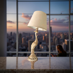 Royal Peacock Lamp – Elegant Table Decor