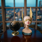 Blind Beauty – Modern Winged Muse Bust