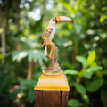 Tropical Sentinel – Toucan Perch Figurine