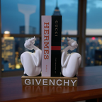 Abstract Thinker Bookends