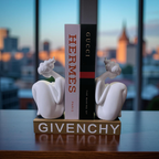 Abstract Thinker Bookends